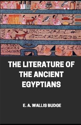 Book cover for Literature of the Ancient Egyptians illustrated