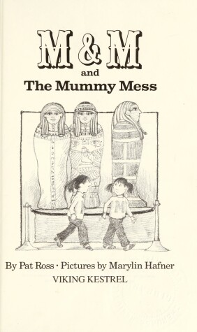 Book cover for M & M and the Mummy Mess