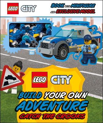 Book cover for LEGO City Build Your Own Adventure Catch the Crooks