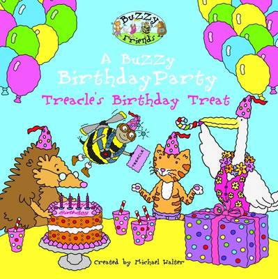 Book cover for A Buzzy Birthday Party