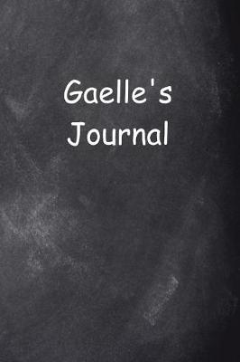 Book cover for Gaelle Personalized Name Journal Custom Name Gift Idea Gaelle