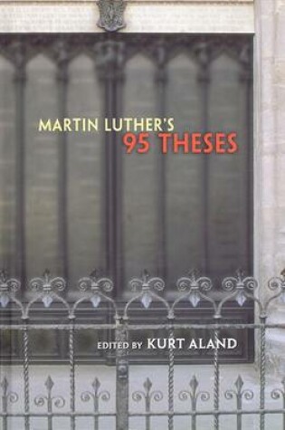 Cover of Luther's 95 Theses