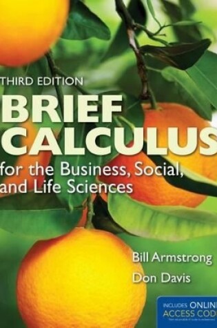 Cover of Brief Calculus for Business, Social, and Life Sciences