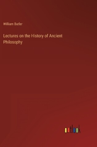 Cover of Lectures on the History of Ancient Philosophy