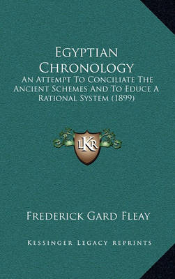 Book cover for Egyptian Chronology