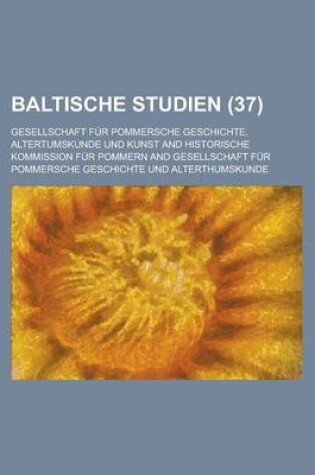 Cover of Baltische Studien (37 )