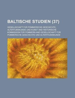 Book cover for Baltische Studien (37 )