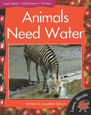 Book cover for Animals Need Water