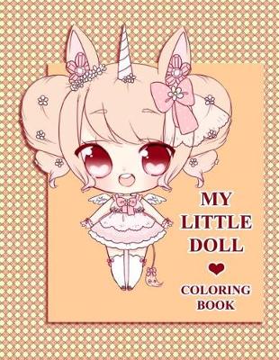 Book cover for My Little Doll Coloring Book