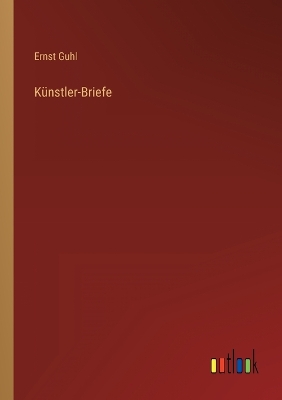 Book cover for Künstler-Briefe