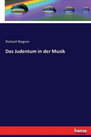 Cover of Das Judentum in Der Musik