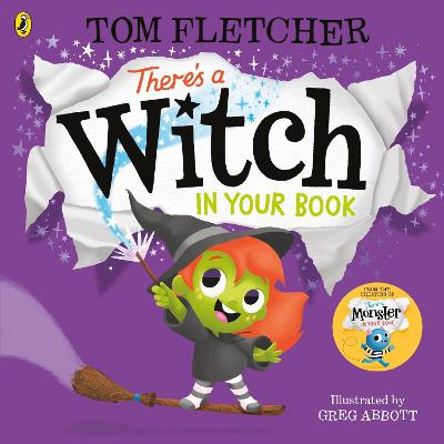 Book cover for There's a Witch in Your Book