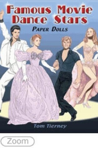 Cover of Famous Movie Dance Stars Paper Dolls