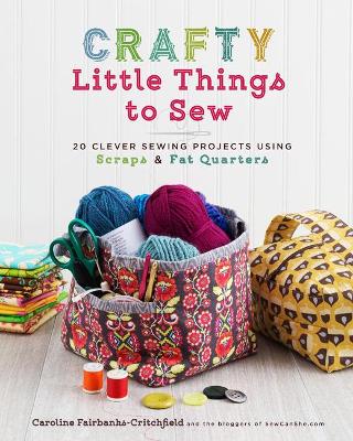 Book cover for Crafty Little Things to Sew