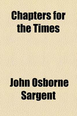 Book cover for Chapters for the Times