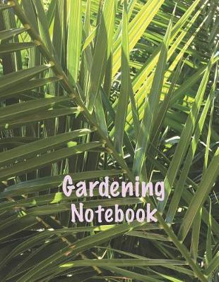 Book cover for Gardening Notebook