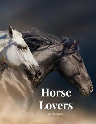 Book cover for Horse Lovers 100 page Journal