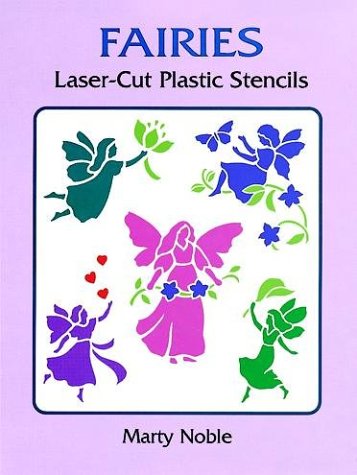 Book cover for Fairies Laser-Cut Plastic Stencils