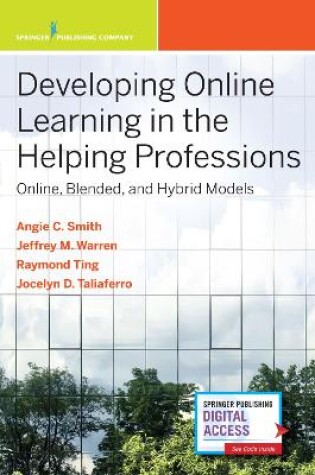 Cover of Developing Online Learning in the Helping Professions