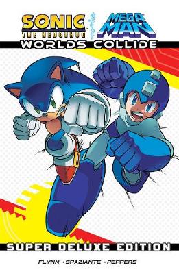 Book cover for Sonic/mega Man: Worlds Collide Super Deluxe Edition