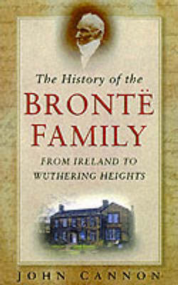 Book cover for The History of the Bronte Family