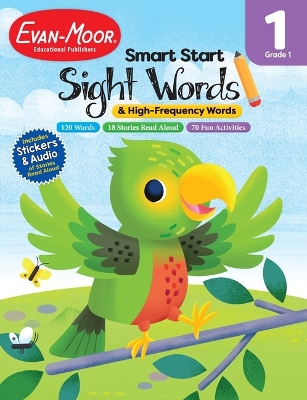 Book cover for Smart Start: Sight Words & High-Frequency Words, Grade 1 Workbook