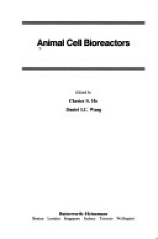 Cover of Animal Cell Bioreactors