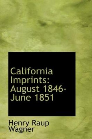 Cover of California Imprints