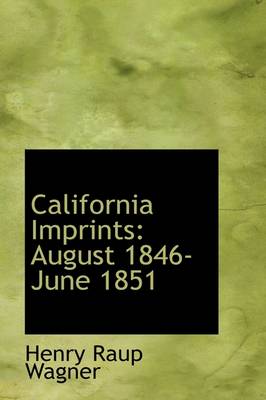 Book cover for California Imprints