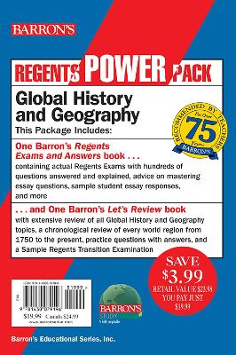 Book cover for Regents Global History and Geography Power Pack