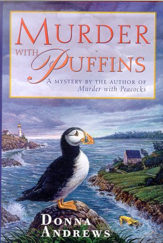 Book cover for Murder with Puffins