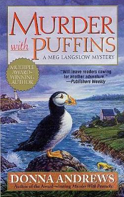 Book cover for Murder with Puffins