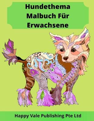 Book cover for Hundethema Malbuch Für Erwachsene