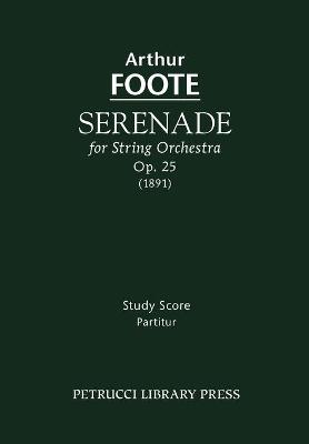 Book cover for Serenade for String Orchestra, Op. 25 - Study score