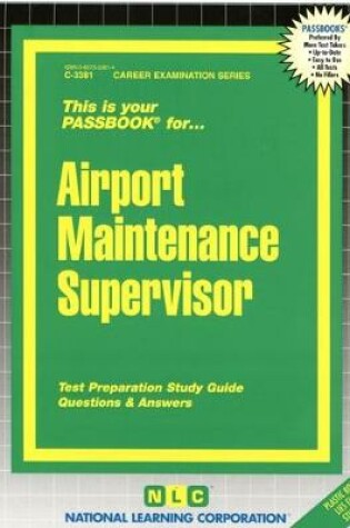 Cover of Airport Maintenance Supervisor