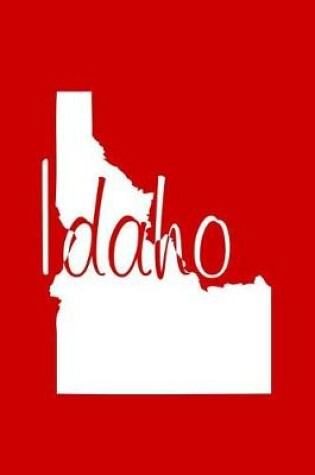 Cover of Idaho - Red Lined Notebook with Margins