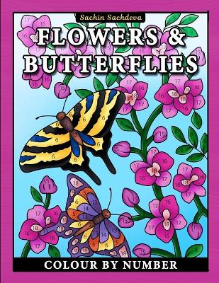 Book cover for Flowers & Butterflies