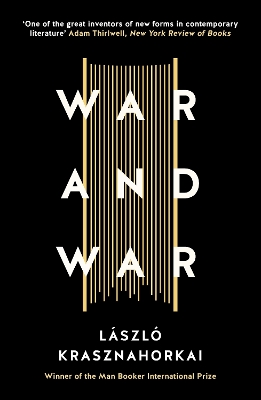 Book cover for War and War