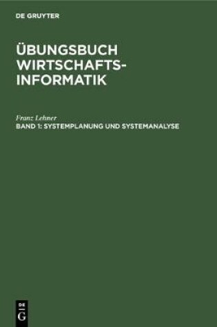 Cover of Systemplanung und Systemanalyse