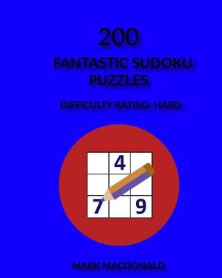 Book cover for 200 Fantastic Sudoku Puzzles