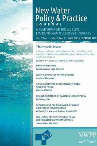 Cover of New Water Policy and Practice