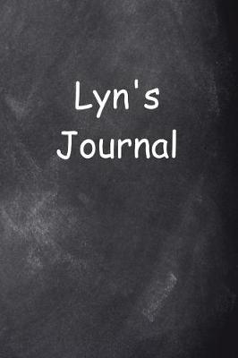 Book cover for Lyn Personalized Name Journal Custom Name Gift Idea Lyn