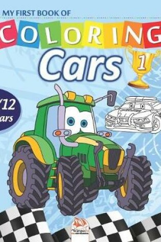 Cover of My first book of coloring - cars 1