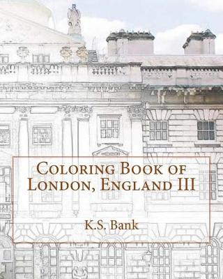 Cover of Coloring Book of London, England III