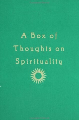 Cover of Box of Thoughts on Spirituality