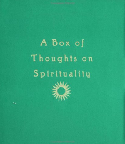 Cover of Box of Thoughts on Spirituality