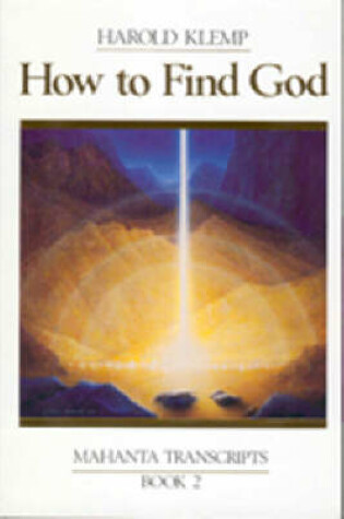 Cover of How to Find God