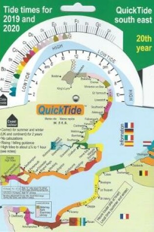 Cover of QuickTide south east: tide times for 2019 and 2020