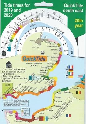 Cover of QuickTide south east: tide times for 2019 and 2020