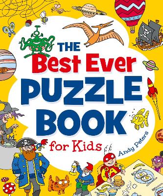 Book cover for The Best Ever Puzzle Book for Kids